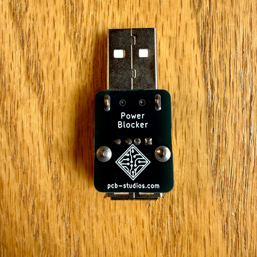 USB Power Blocker - Stops Charging, Allows Data